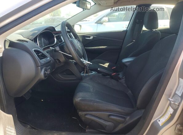 1C3CDFAA4GD645303 2016 DODGE DART Silver Front interior view