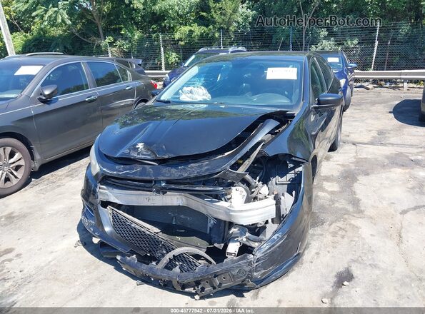 1C3CDFAA5GD625450 2016 DODGE DART Black Вид спереду