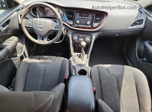 1C3CDFAA6GD530900 2016 DODGE DART Gray Widok deski rozdzielczej