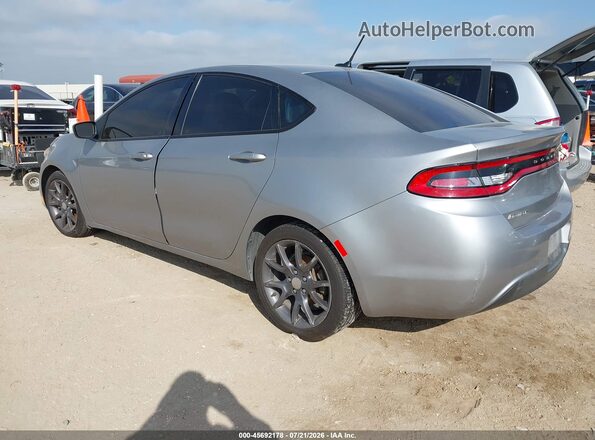 1C3CDFAA6GD606213 2016 DODGE DART Silver Tył lewy