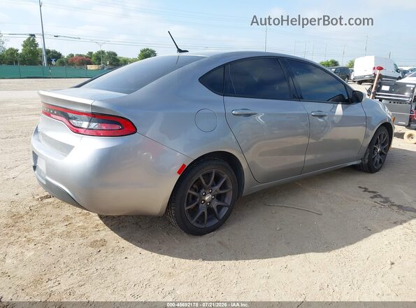 1C3CDFAA6GD606213 2016 DODGE DART Silver Tył prawy