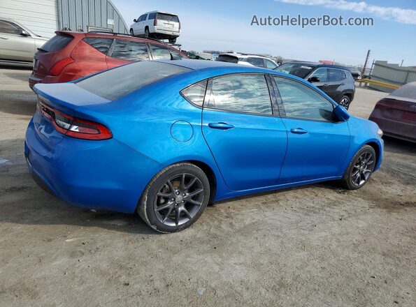 1C3CDFAA8GD533765 2016 DODGE DART Blue Tył prawy