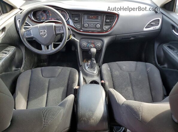 1C3CDFAA8GD533765 2016 DODGE DART Blue Widok deski rozdzielczej