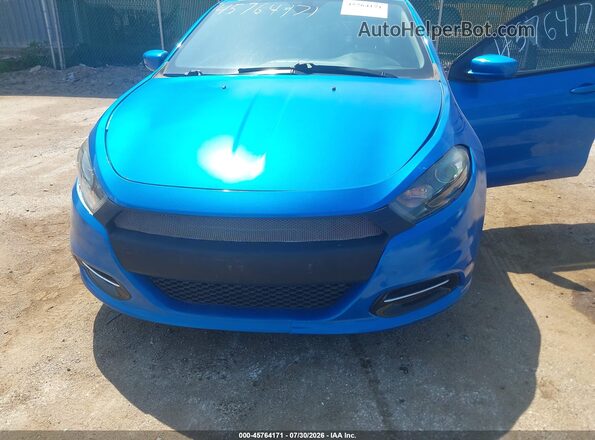 1C3CDFAA8GD577488 2016 DODGE DART Blue Вид спереду