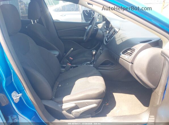 1C3CDFAA8GD577488 2016 DODGE DART Blue Вид салону спереду