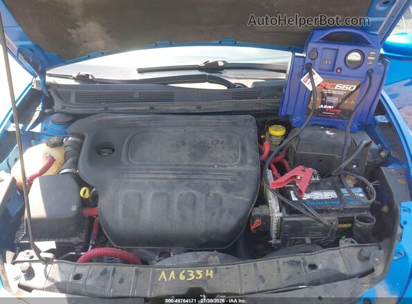 1C3CDFAA8GD577488 2016 DODGE DART Blue Вид ззаду