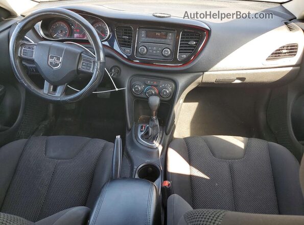 1C3CDFAAXGD517177 2016 DODGE DART Black წინა პანელის ხედი