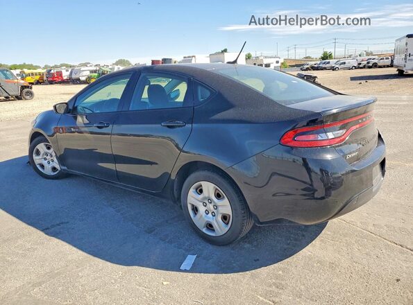 1C3CDFAAXGD517177 2016 DODGE DART Black უკანა მარცხენა