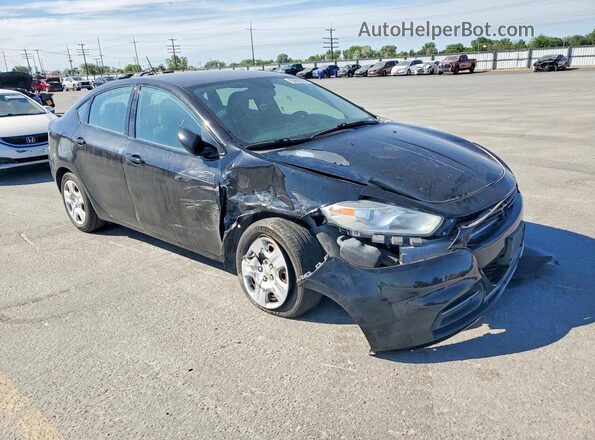 1C3CDFAAXGD517177 2016 DODGE DART Black წინა მარჯვენა