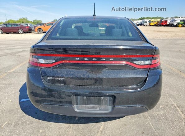 1C3CDFAAXGD517177 2016 DODGE DART Black უკანა ხედი