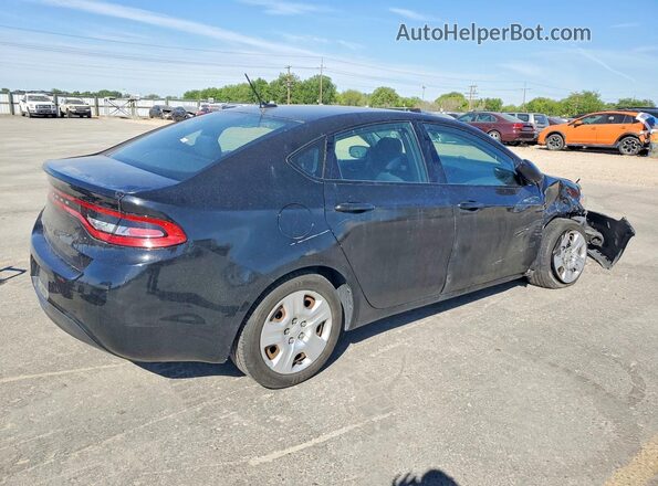 1C3CDFAAXGD517177 2016 DODGE DART Black უკანა მარჯვენა