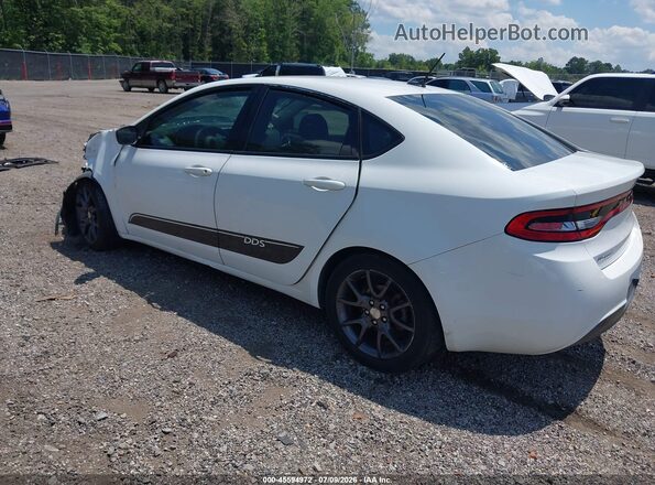 1C3CDFAAXGD606506 2016 DODGE DART White Tył lewy