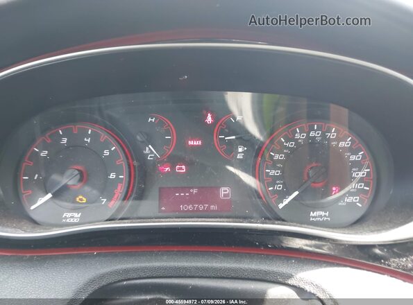1C3CDFAAXGD606506 2016 DODGE DART White Widok tylnych siedzeń