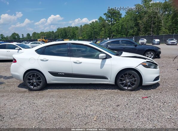 1C3CDFAAXGD606506 2016 DODGE DART White Widok wnętrza 360 stopni