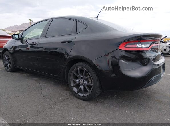 1C3CDFAAXGD729092 2016 DODGE DART Black Trasero izquierdo