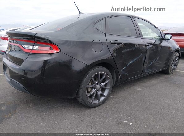 1C3CDFAAXGD729092 2016 DODGE DART Black Trasero derecho