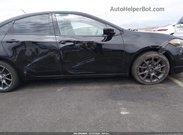 1C3CDFAAXGD729092 2016 DODGE DART Black Vista frontal