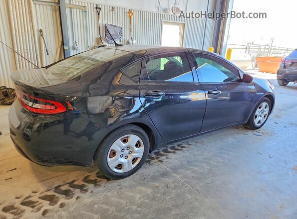 1C3CDFAAXGD736611 2016 DODGE DART Black Հետևի աջ
