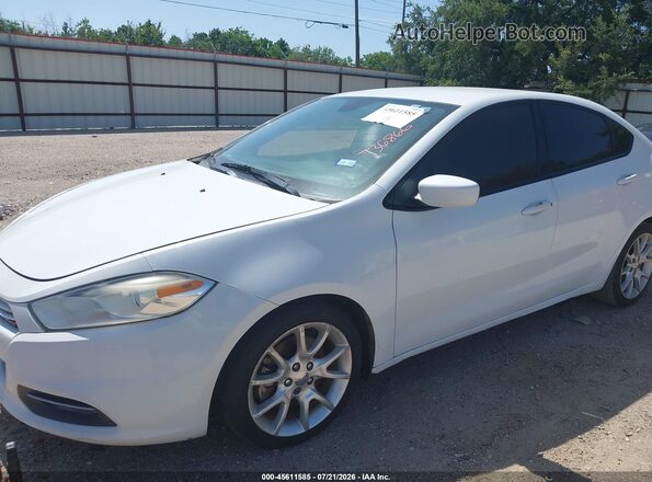 1C3CDFAAXGD736866 2016 DODGE DART White Вид спереду