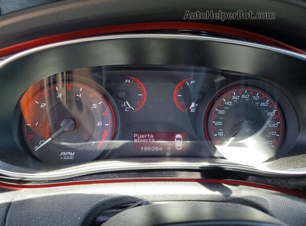 1C3CDFBA1GD717167 2016 DODGE DART Угольный Вид щитка приборов