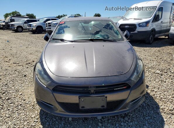 1C3CDFBA1GD717167 2016 DODGE DART Угольный Вид спереди