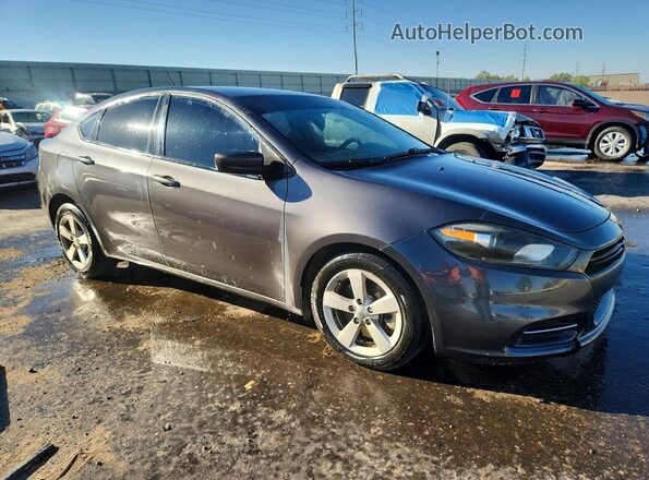 1C3CDFBA2GD623315 2016 DODGE DART Gray Передня права чверть