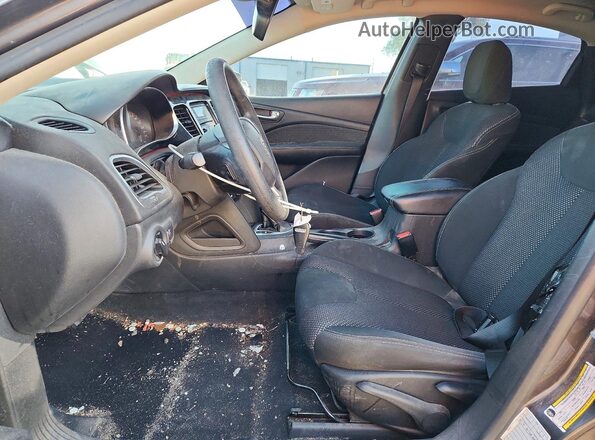 1C3CDFBA2GD623315 2016 DODGE DART Gray Вид салону спереду