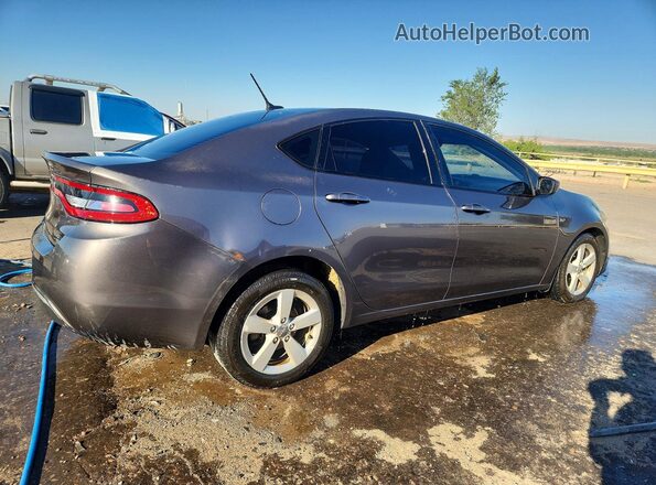 1C3CDFBA2GD623315 2016 DODGE DART Gray Задня права чверть