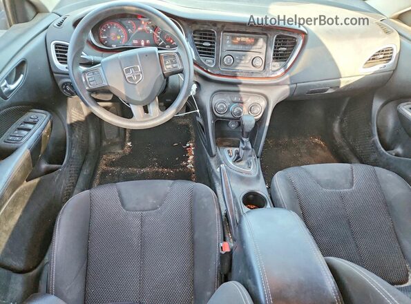 1C3CDFBA2GD623315 2016 DODGE DART Gray Вид панелі приладів