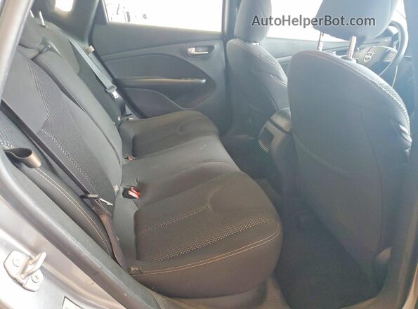 1C3CDFBAXGD720472 2016 DODGE DART Silver Rear seats view