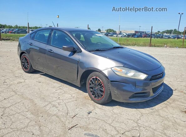 1C3CDFBB0GD762447 2016 DODGE DART Gray წინა მარჯვენა