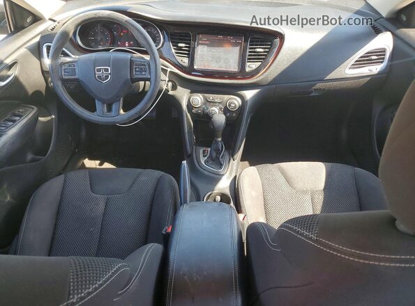1C3CDFBB0GD762447 2016 DODGE DART Gray წინა პანელის ხედი