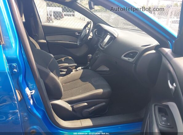 1C3CDFBB2GD540394 2016 DODGE DART Light Blue Front interior view