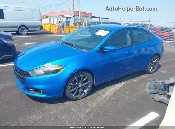 1C3CDFBB2GD540394 2016 DODGE DART Light Blue Front left