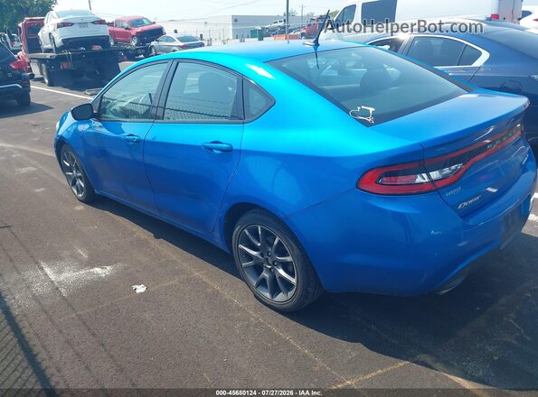 1C3CDFBB2GD540394 2016 DODGE DART Light Blue Rear left