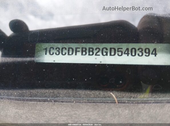 1C3CDFBB2GD540394 2016 DODGE DART Light Blue Engine compartment view