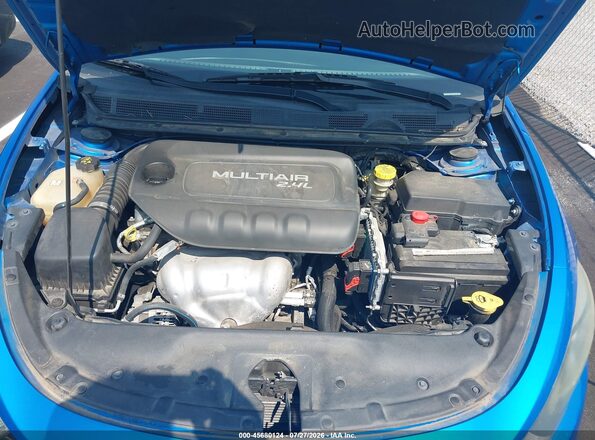 1C3CDFBB2GD540394 2016 DODGE DART Light Blue Rear view