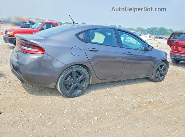 1C3CDFBB2GD541125 2016 DODGE DART Gray Trasero derecho
