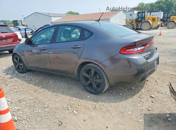 1C3CDFBB2GD541125 2016 DODGE DART Gray Trasero izquierdo