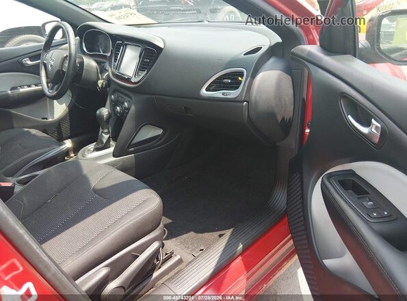 1C3CDFBB2GD644450 2016 DODGE DART Red Front interior view