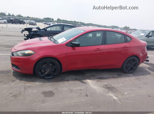 1C3CDFBB2GD644450 2016 DODGE DART Red 360 interior view