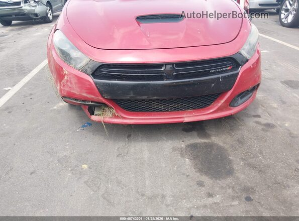 1C3CDFBB2GD644450 2016 DODGE DART Red Front view