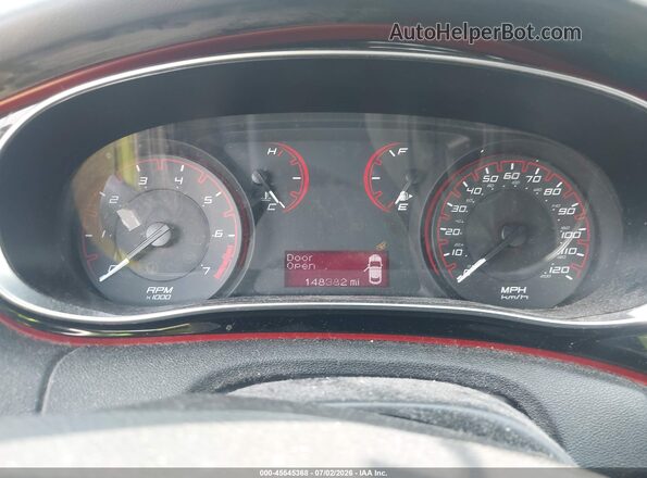 1C3CDFBB2GD644951 2016 DODGE DART Черный Вид щитка приборов