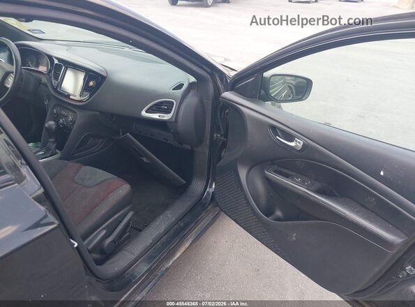 1C3CDFBB2GD644951 2016 DODGE DART Черный Вид салона спереди