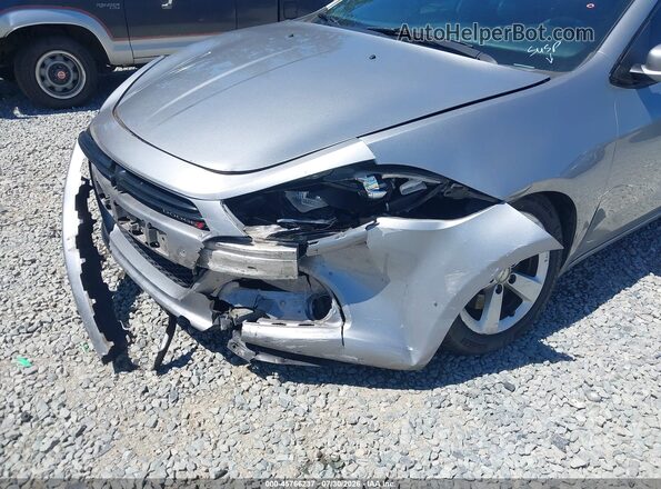 1C3CDFBB3GD515536 2016 DODGE DART Silver Front view