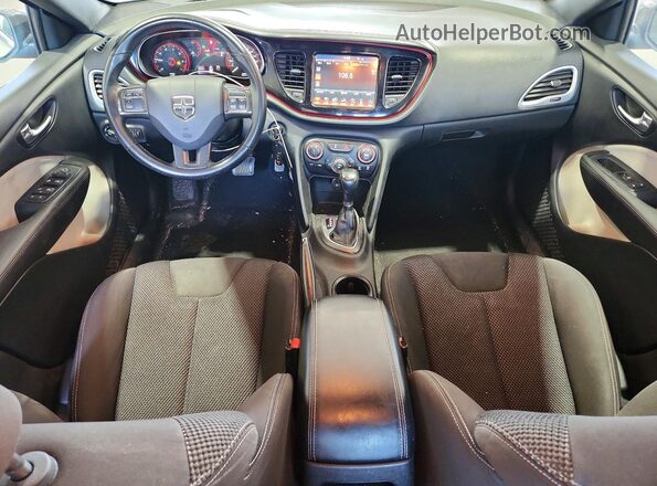 1C3CDFBB3GD519604 2016 DODGE DART White Dashboard view