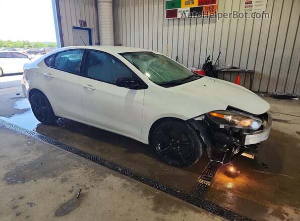 1C3CDFBB3GD519604 2016 DODGE DART White Front right