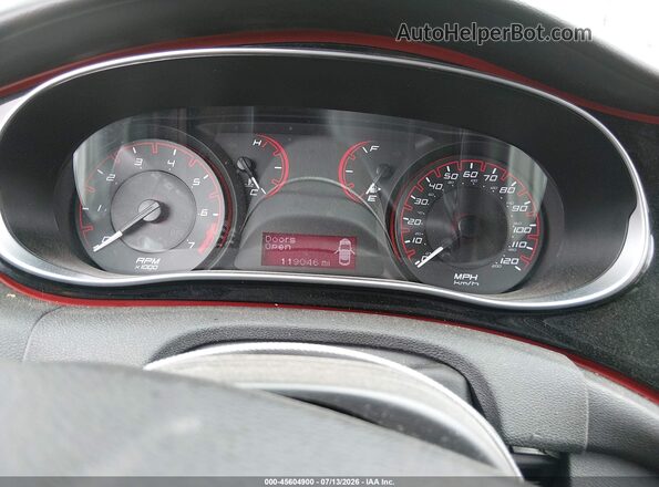 1C3CDFBB3GD530120 2016 DODGE DART Black უკანა სავარძლების ხედი