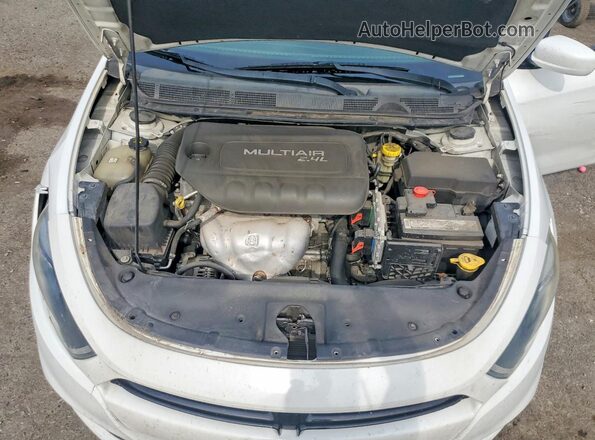 1C3CDFBB3GD635434 2016 DODGE DART White Rear interior view