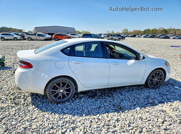 1C3CDFBB4GD515996 2016 DODGE DART Белый Задняя правая четверть